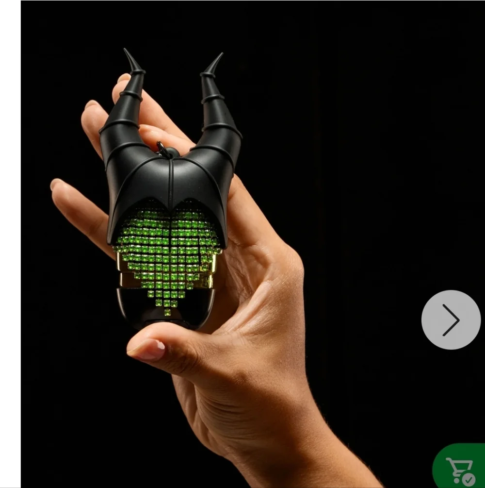 Disney Villains Collection Maleficent Bling Glow-in-the-Dark Pocketbac Holder